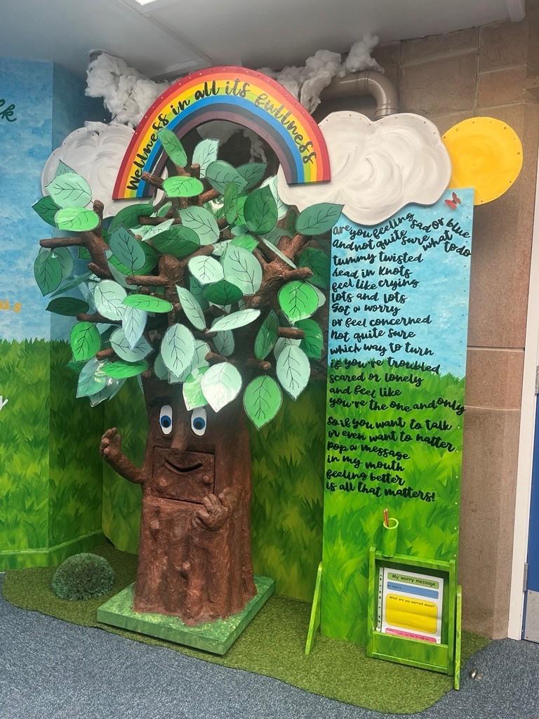 This is Oakely, our worry tree